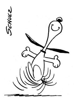 Snoopy dance