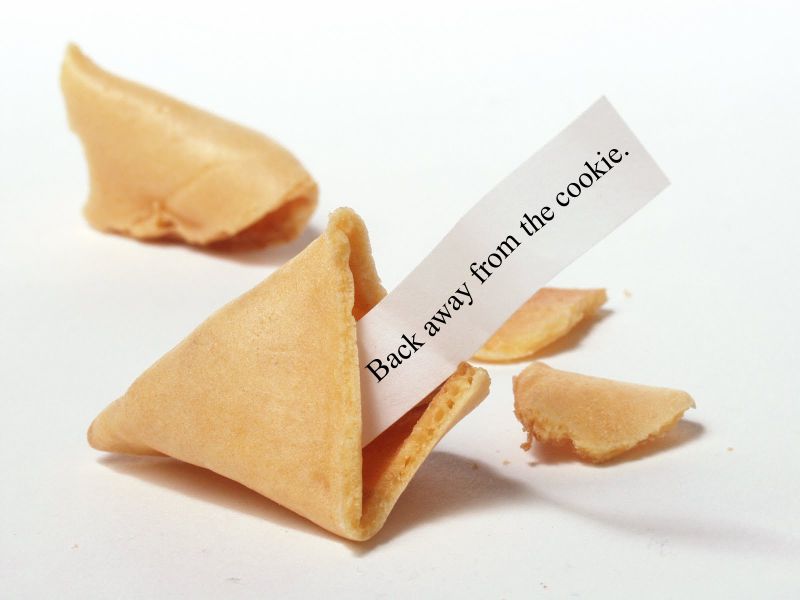 A Fortune Cookie Diet for My Writing