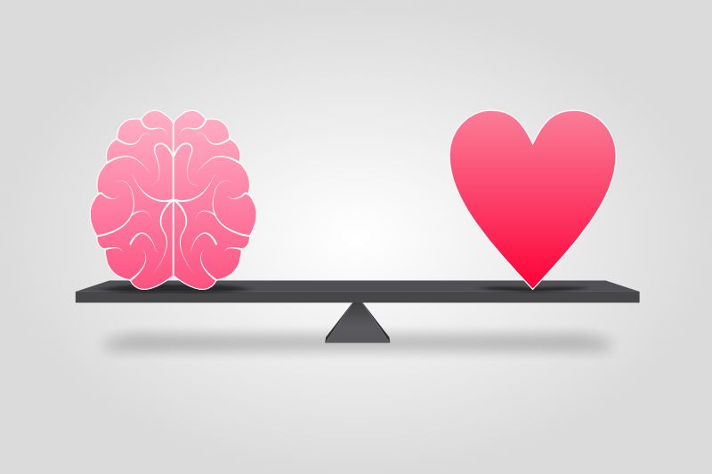 Heart and brain balancing on board