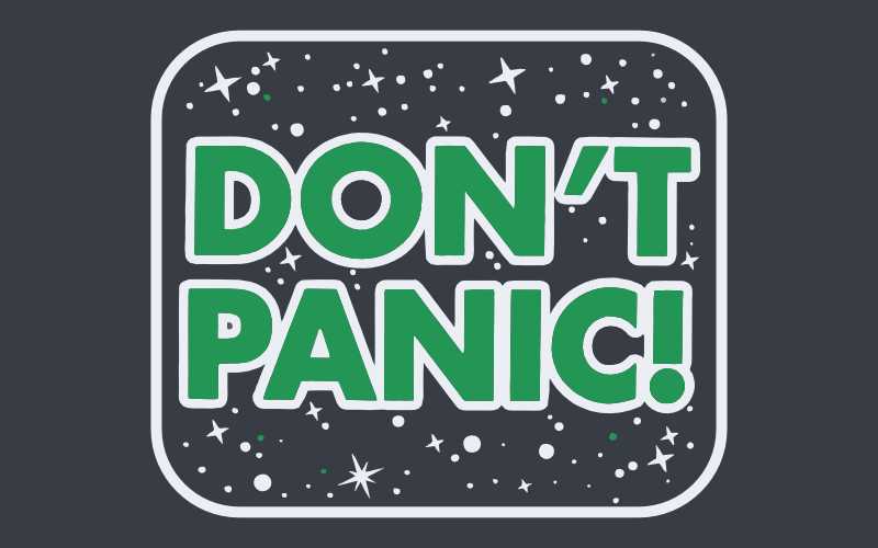 Fortune Cookie Friday: Don’t Panic